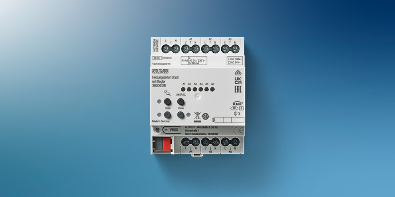 KNX Heizungsaktor 6-fach bei Höfer Stefan Elektroanlagen in Holzkirchen